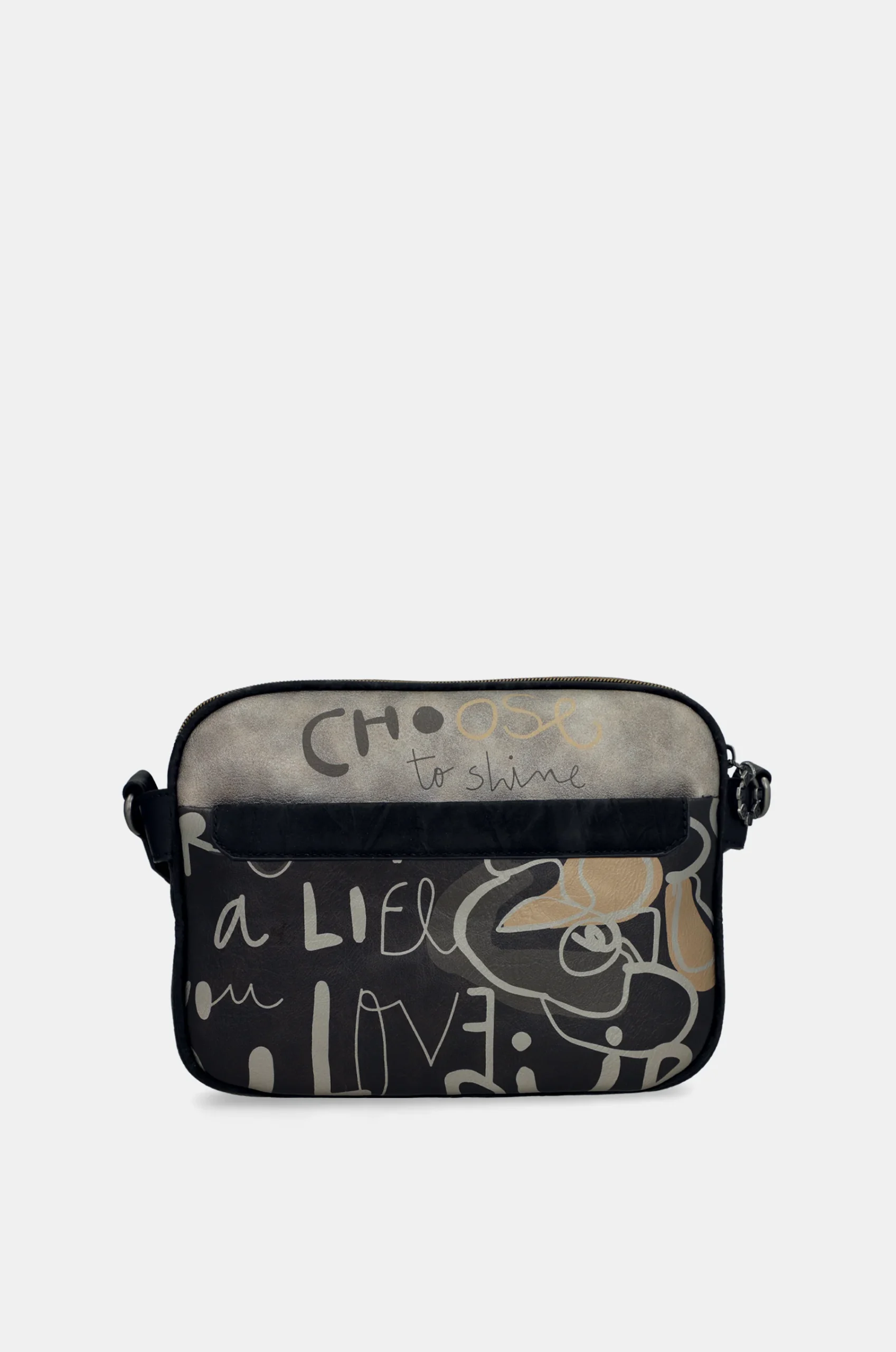 Sac bandoulière avec poche devant Nature Koko – Image 4