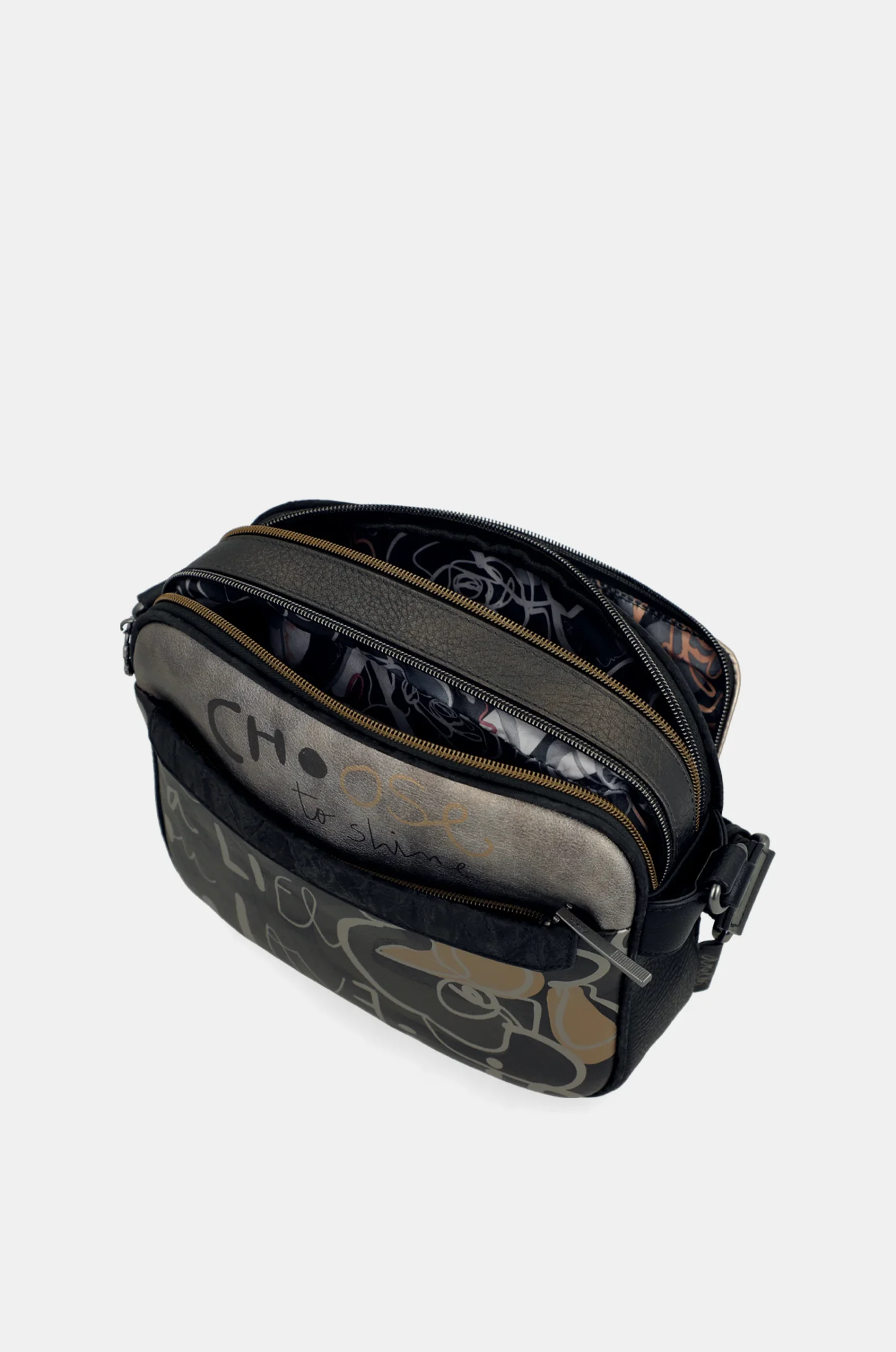 Sac bandoulière avec poche devant Nature Koko – Image 6