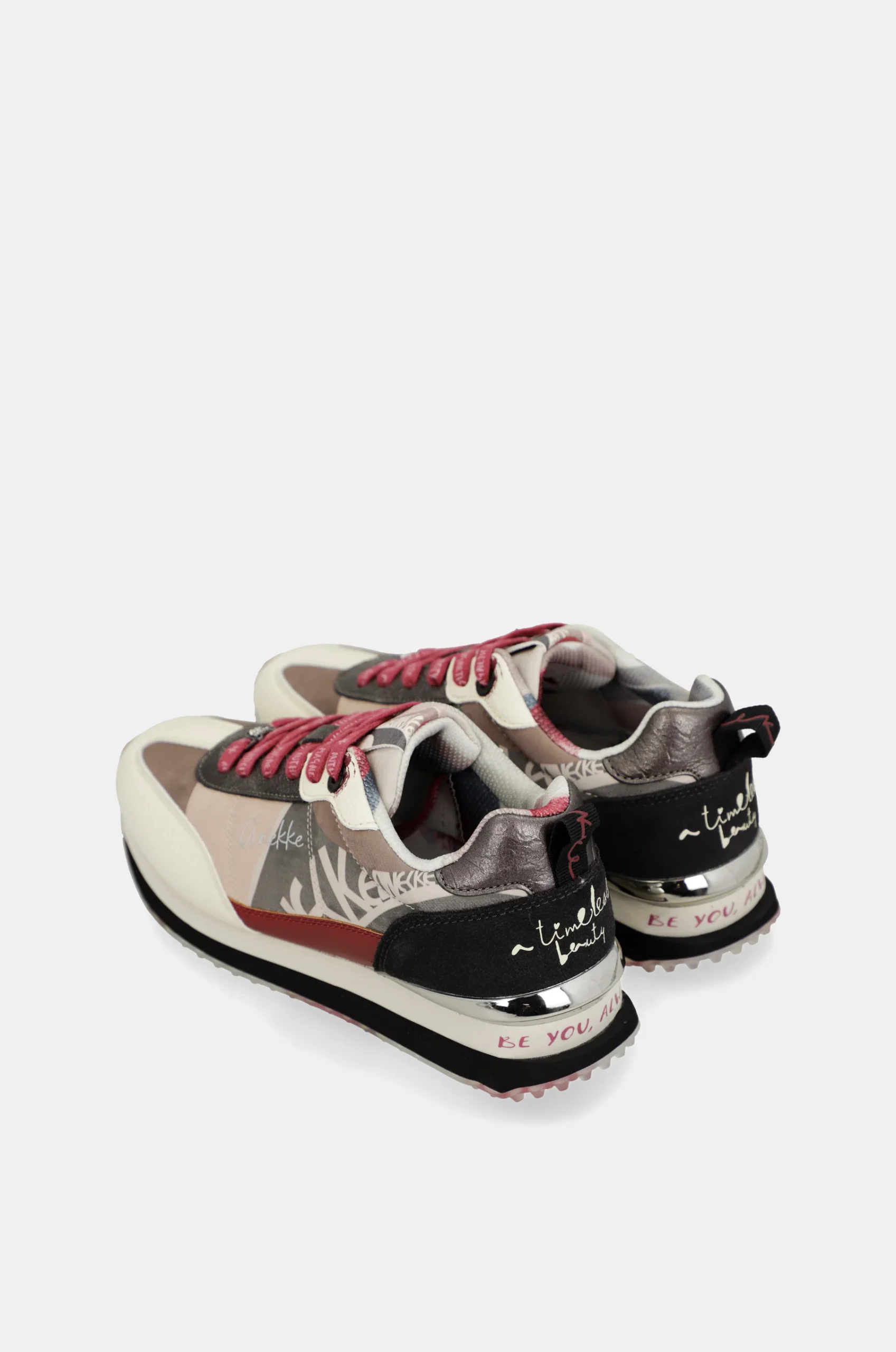 Sneakers roses et blancs – Image 8