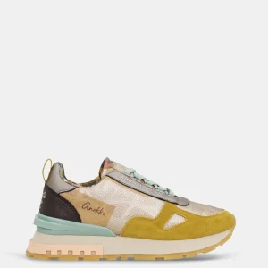 Sneakers jaunes et dorés Bloom