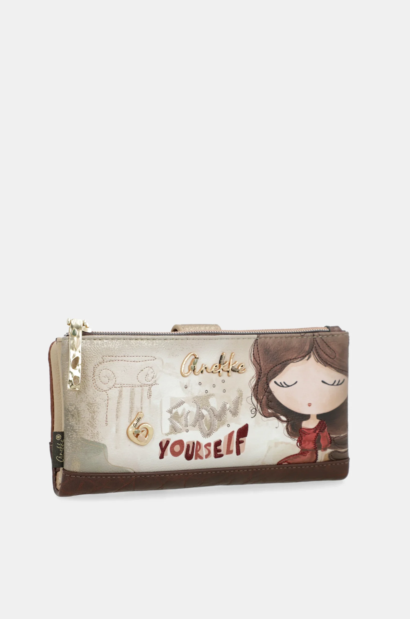 Grand porte-monnaie flexible RFID Muse