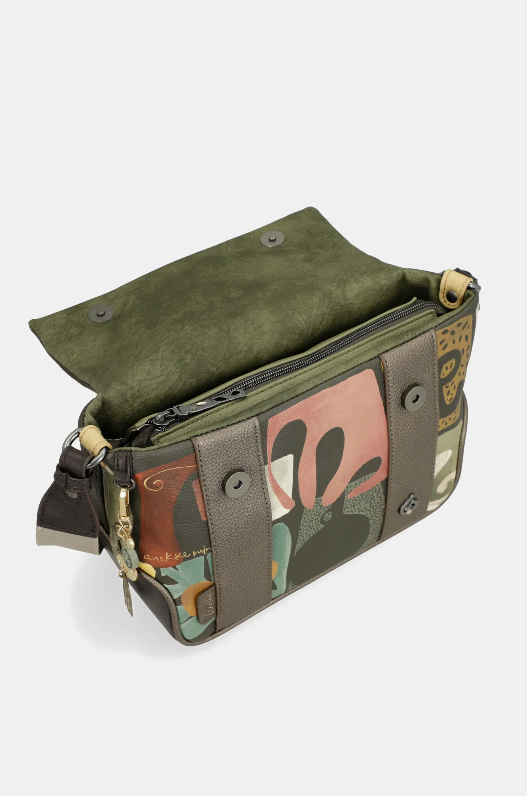 Sac à bandoulière imprimé Amphora avec rabat – Image 6