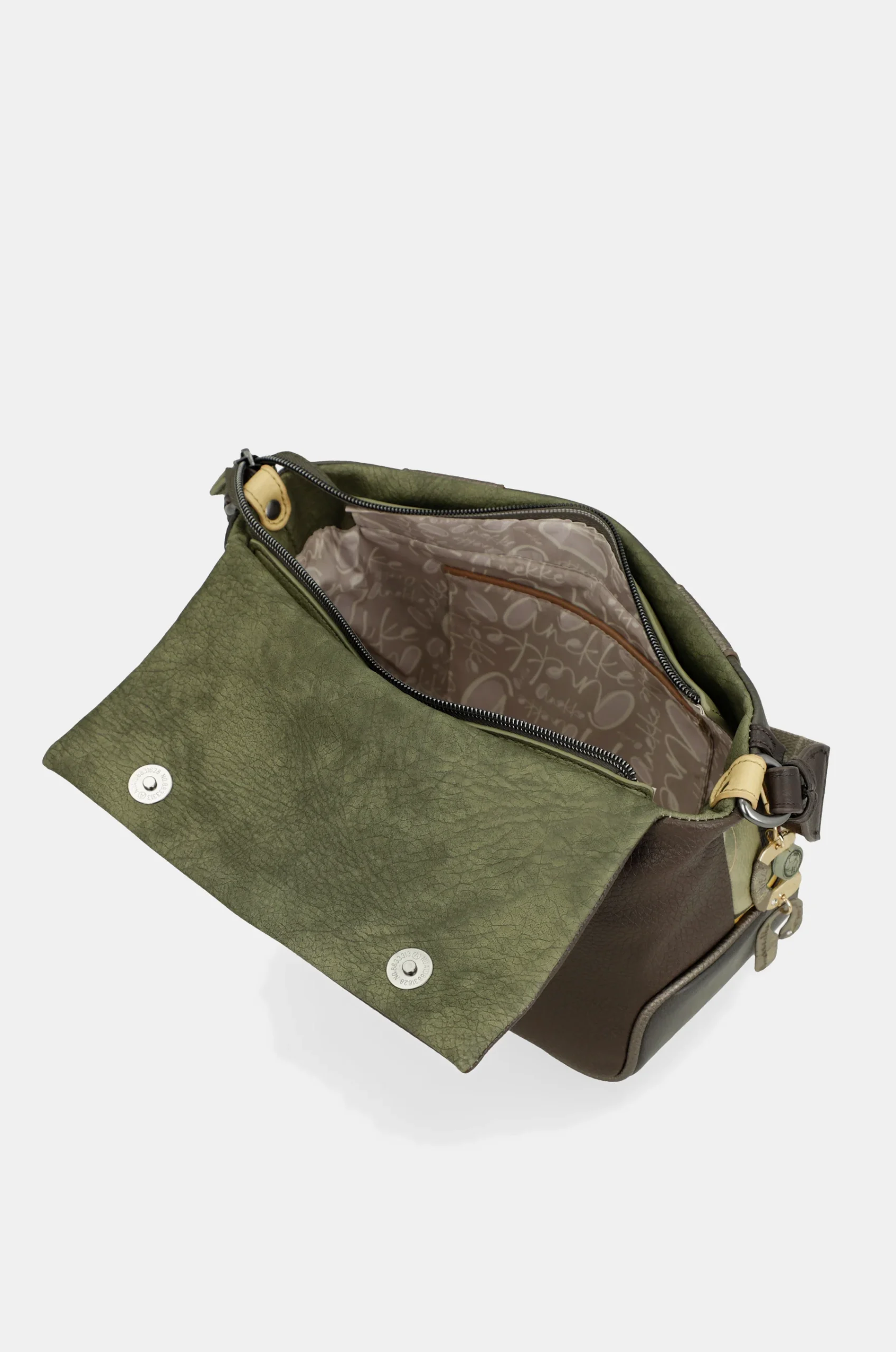 Sac à bandoulière imprimé Amphora avec rabat – Image 9