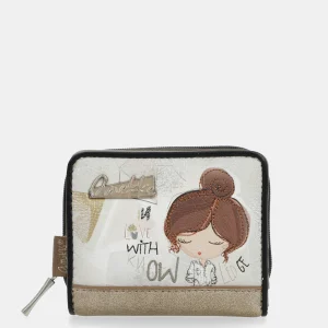 Petit portefeuille rigide RFID Sophia