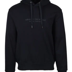 Armani Exchange Hooded Sweatshirt Deep Navy