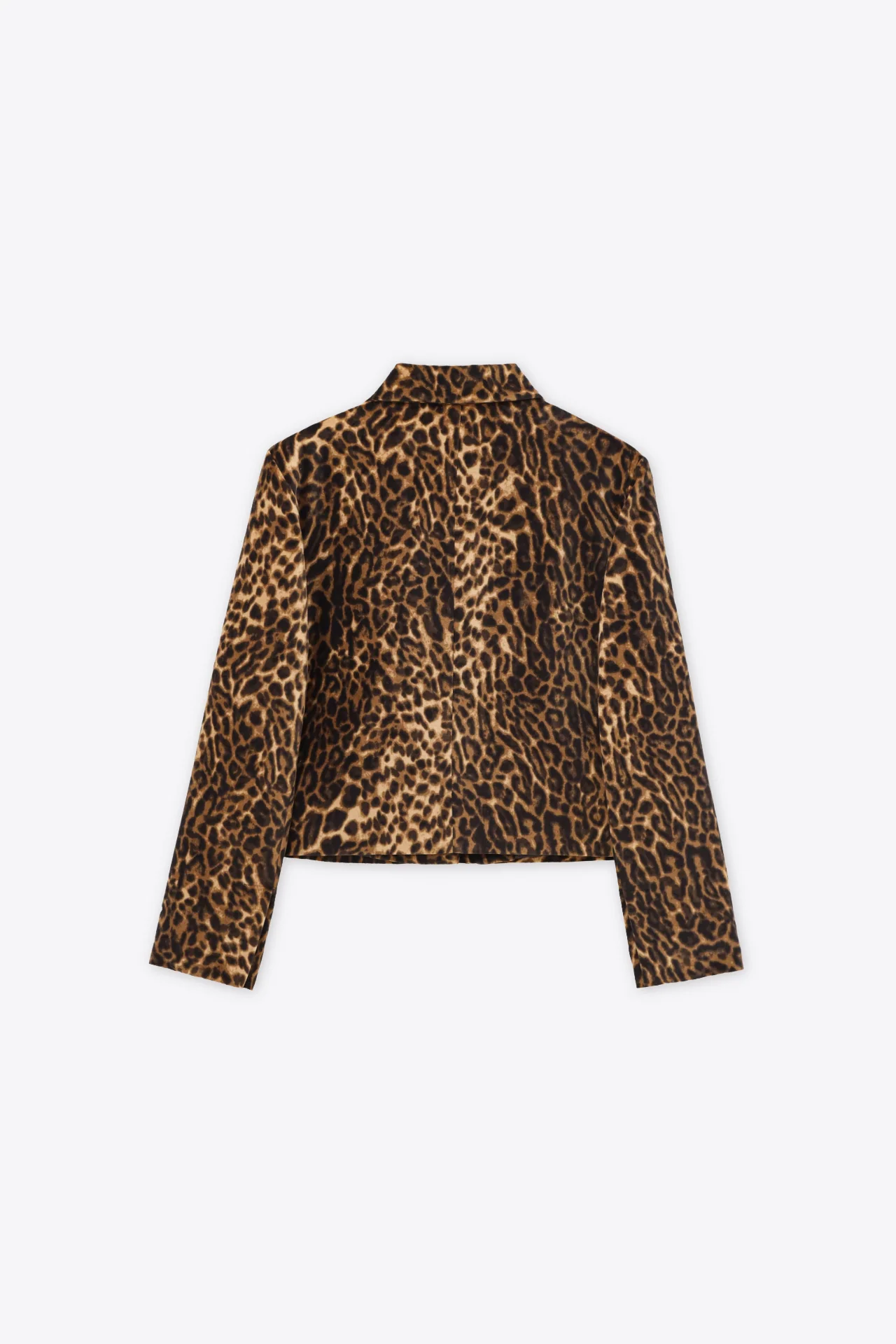 BLAZER TEXTURÉ IMPRIMÉ ANIMALIER – Image 3