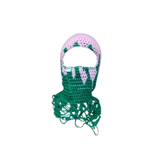 Lama Balaclava - Cagoule tendance crochetée femme/homme