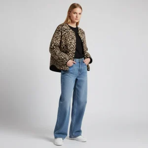 VESTE LÉGÈRE IMPRIMÉE ANIMALIER