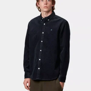 Carhartt Madison Cord Shirt Dark Navy