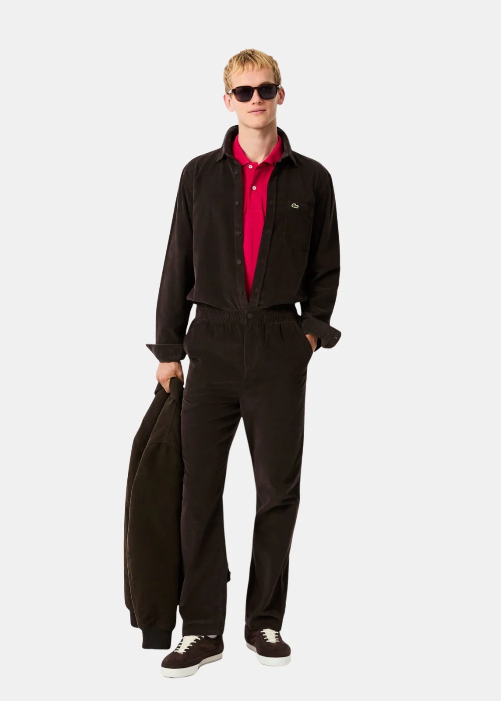 Chemise en velours - porto – Image 4