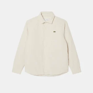 Surchemise en velours - beige