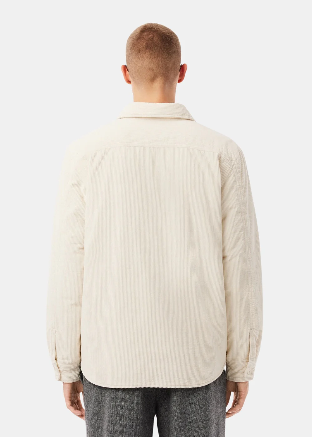 Surchemise en velours - beige – Image 4