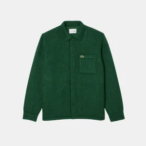 Surchemise en feutre de laine - vert