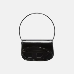 Sac 1DR bandoulière glossy - noir