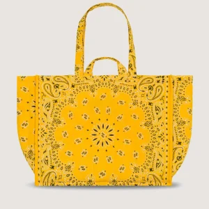 Maxi Cabas Matelassé - All Gold Yellow