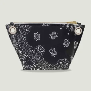 Mini Pochette Œillets - All Black