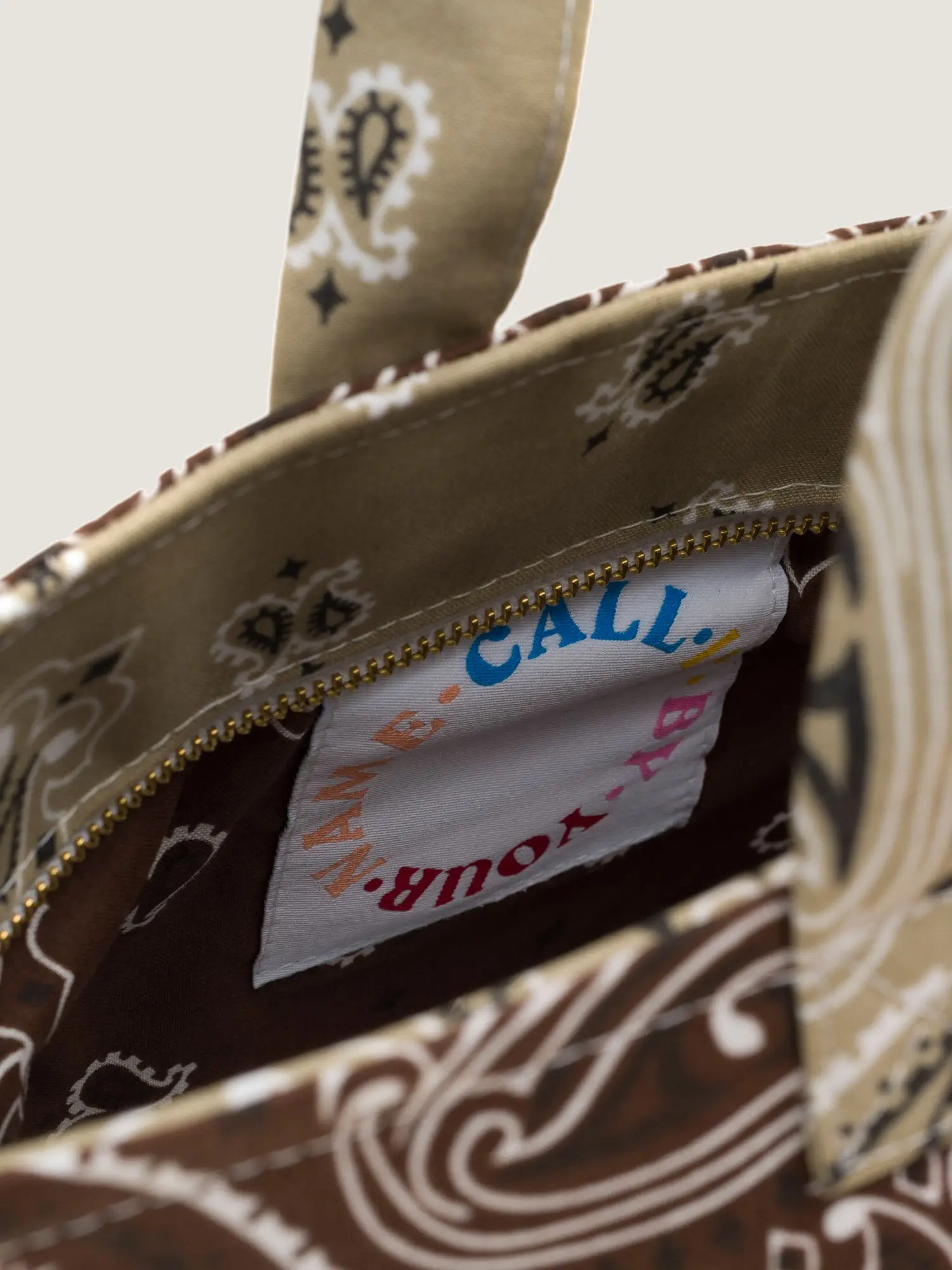 Mini Basket - Marron / Beige – Image 4