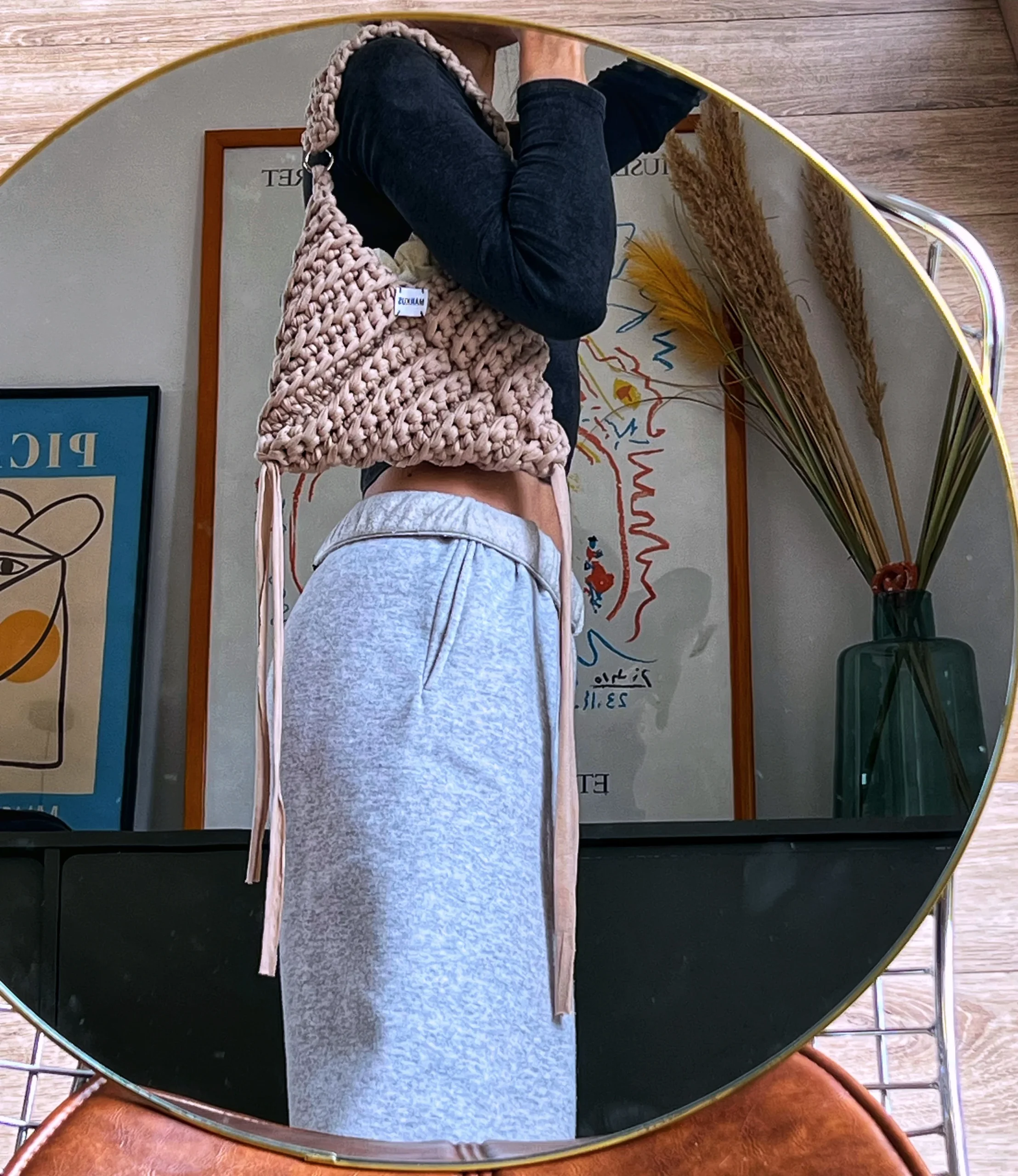 Mini Alexandrus - Sac à main 2in1 crochet style granny square – Image 7