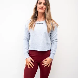 Sweat crop top classic / femme