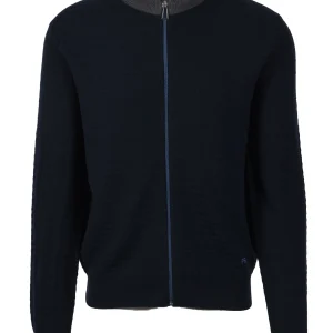 Paul Smith Zip Through Cardigan Dark Navy