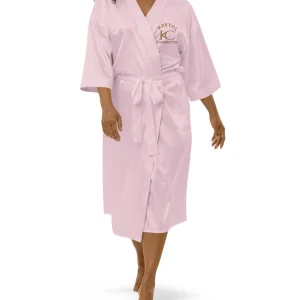 Peignoir en satin - Lavanneau