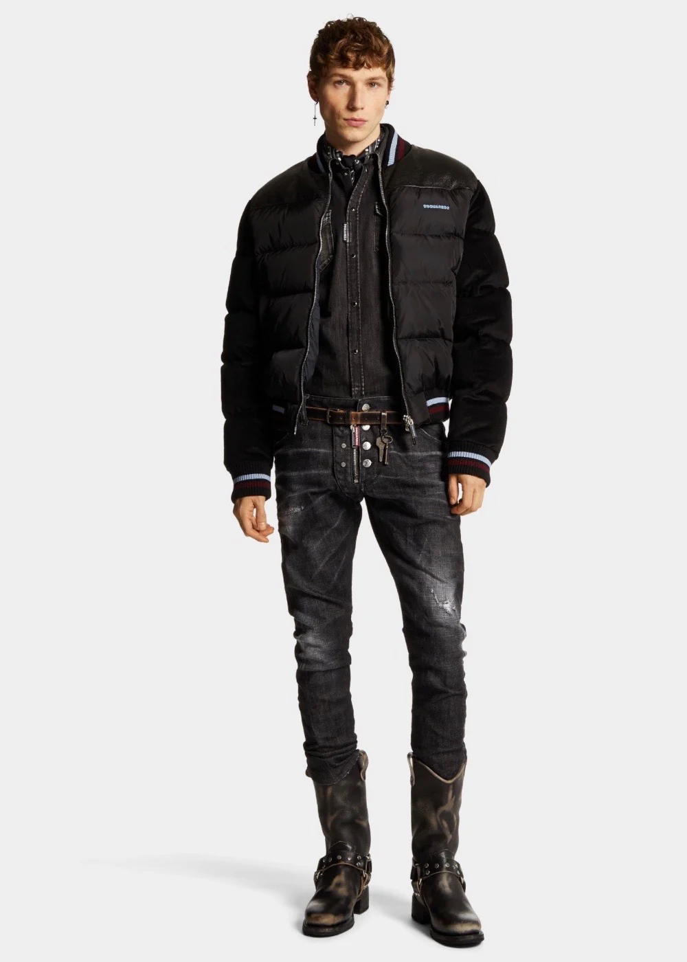 Chemise en jean - western classic - noir – Image 5