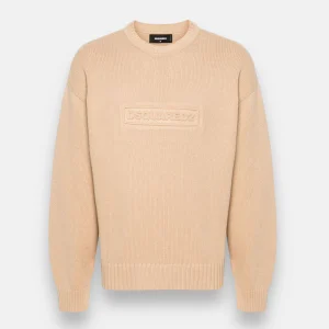 Pull Canadien en Jersey -Marron