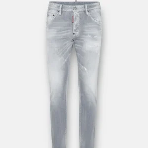 Jeans Delavé skater - Gris