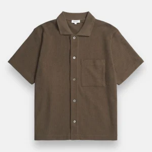 Chemise Gustav - chestnut