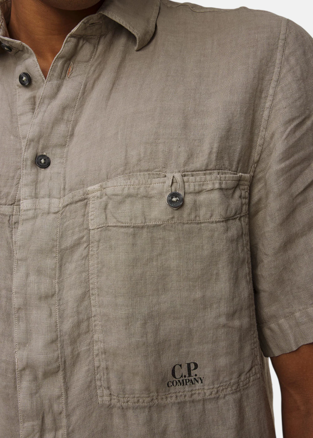 Chemise Boxy Lin Teint – Image 4