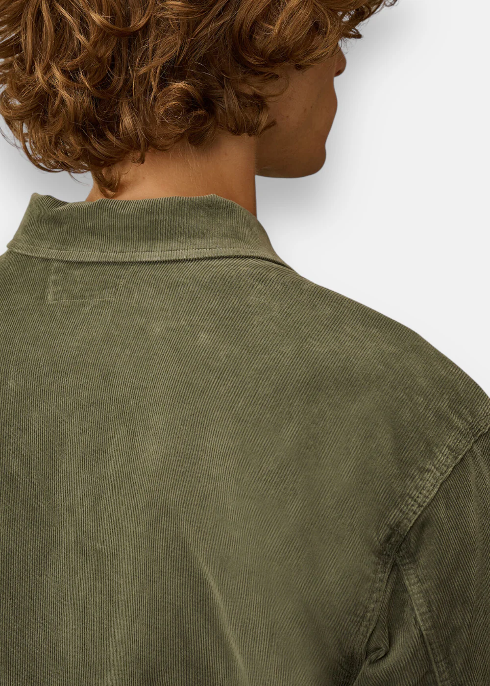 Surchemise Velours - kaki – Image 5