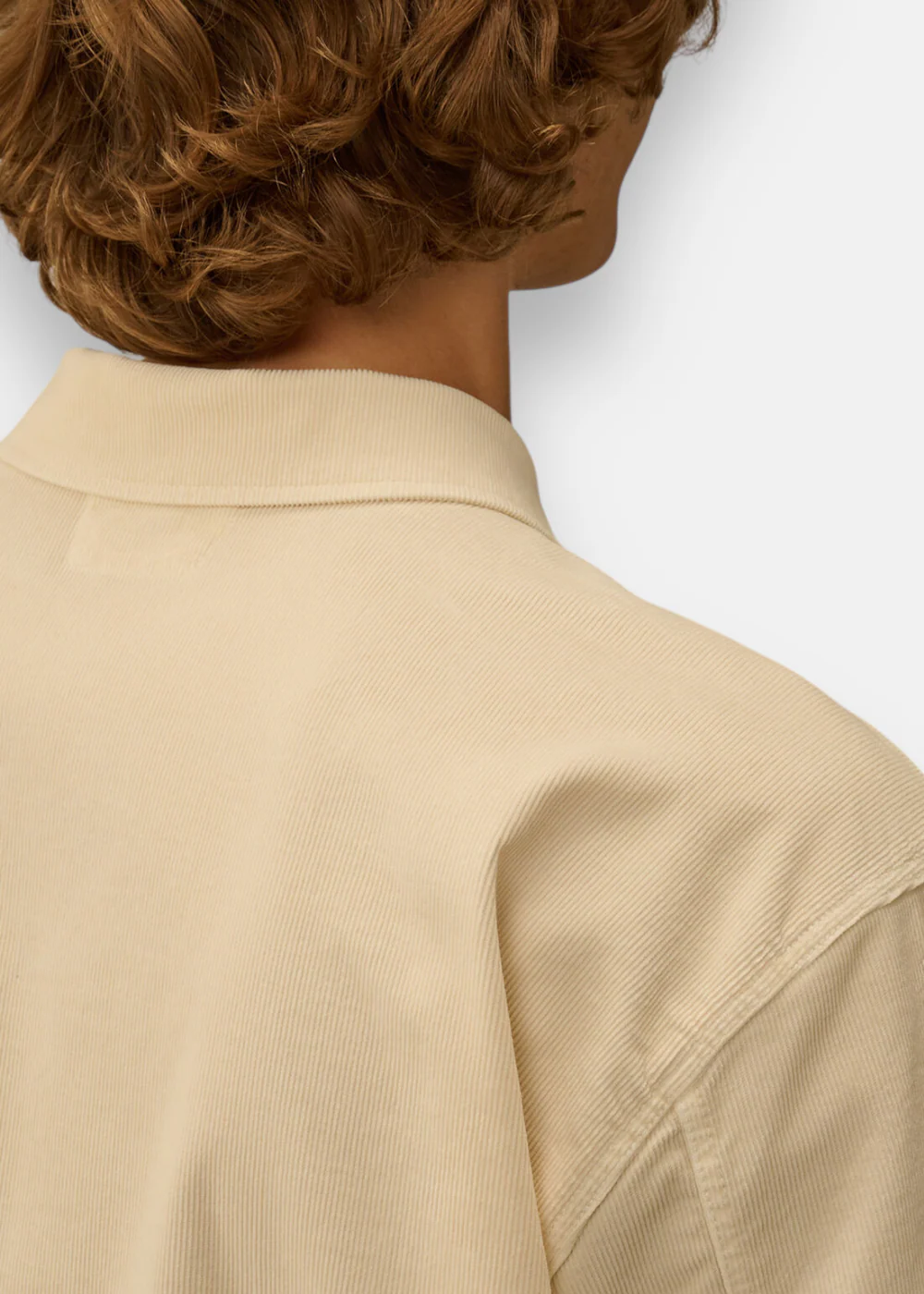 Surchemise Velours- beige – Image 4