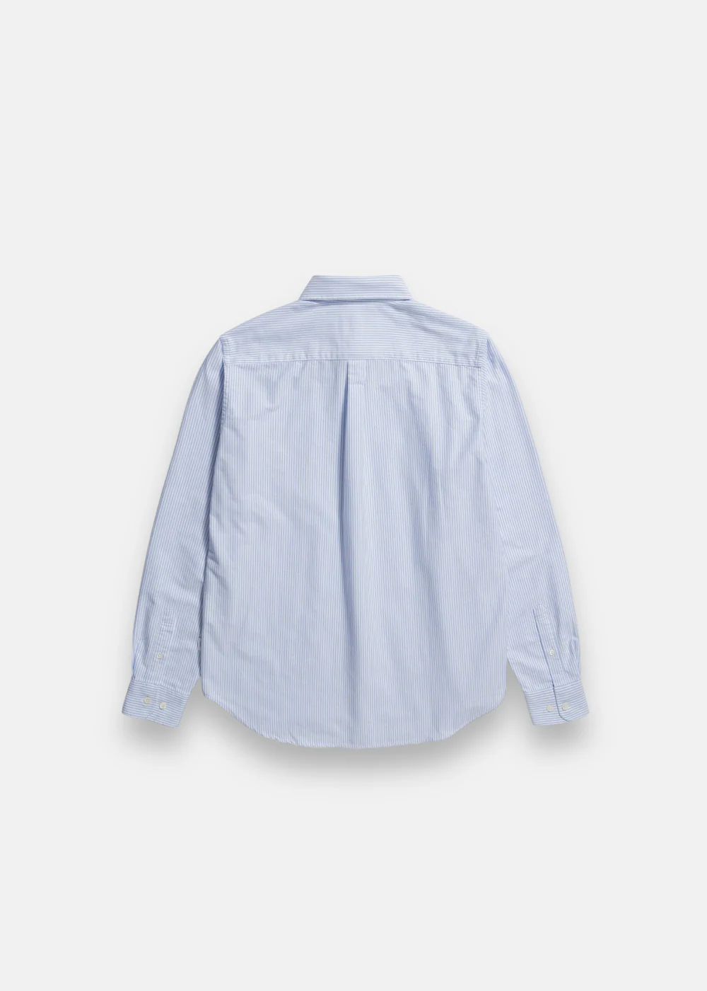 Chemise Rayée Oxford BD - bleu pale – Image 7