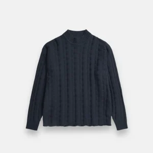 Pull Jonas Coton Cachemire - marine