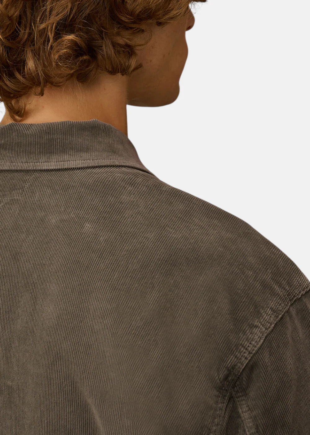 Surchemise Velours - gris clair – Image 6