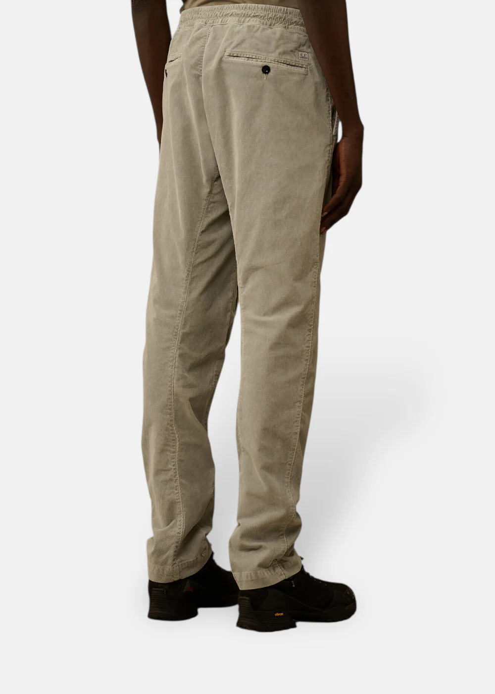 Pantalon en velours côtelé-gris clair – Image 4