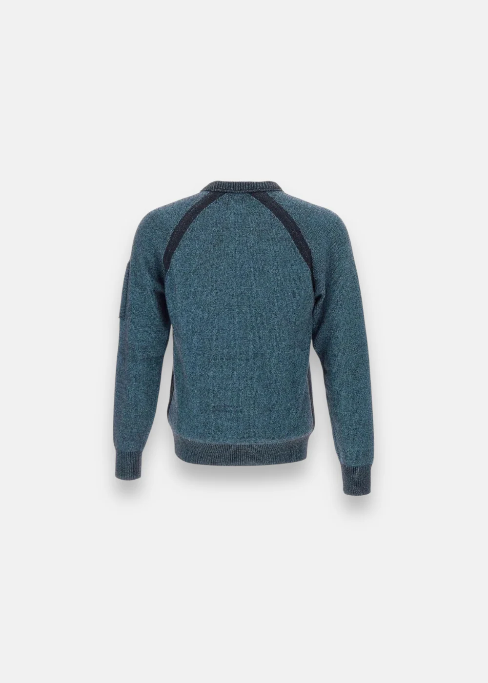 Pull Fleece Knit- bleu – Image 4