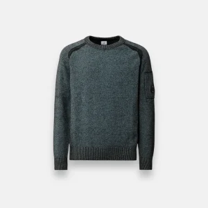 Pull Fleece Knit- bleu