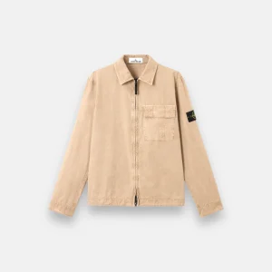 Surchemise Old Effect - beige