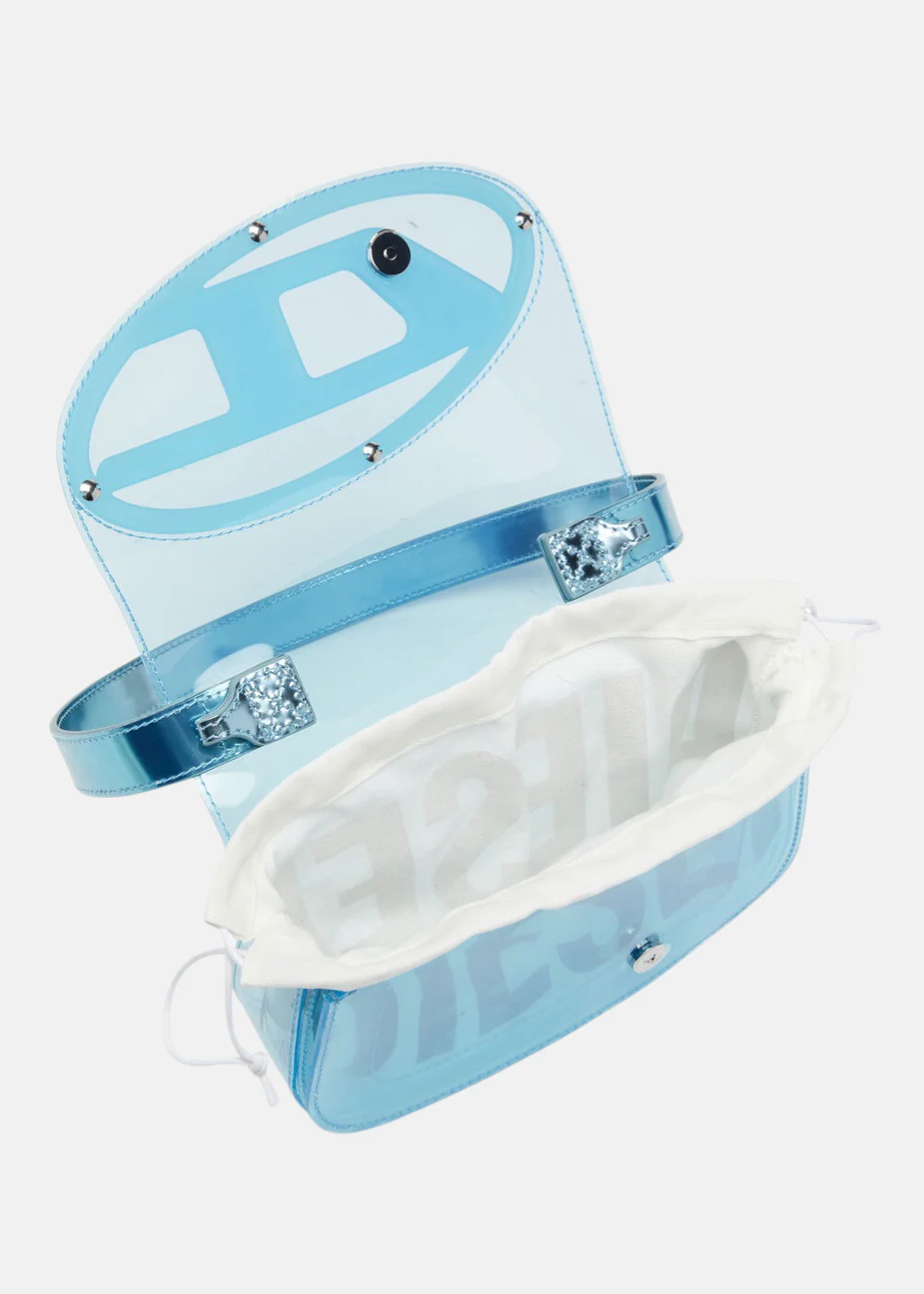 Sac 1DR bandoulière transparent - bleu – Image 4