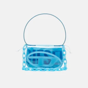 Sac 1DR bandoulière transparent - bleu