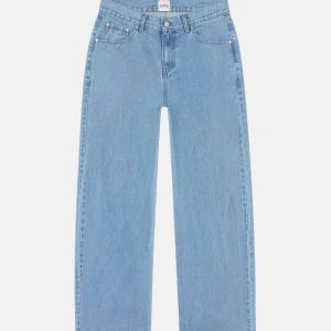 Pantalon logo eyes - bleu