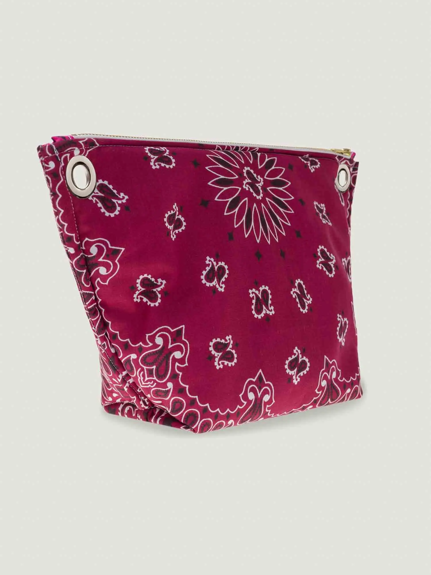 Pochette Œillets - Bordeaux / Fuchsia – Image 2