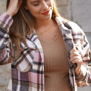 -40% Chemise flanelle à carreaux