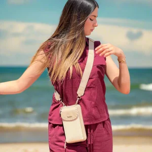 Pochette Téléphone Effet Grainé