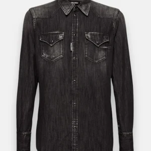 Chemise en jean - western classic - noir