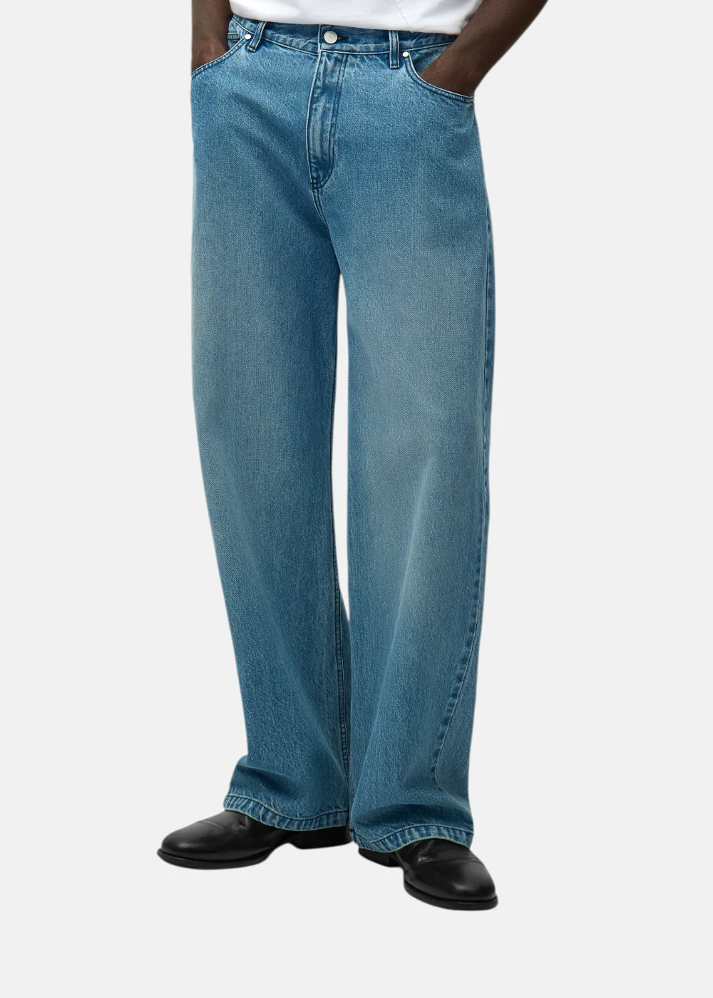 Pantalon Circle Logo - bleu – Image 3