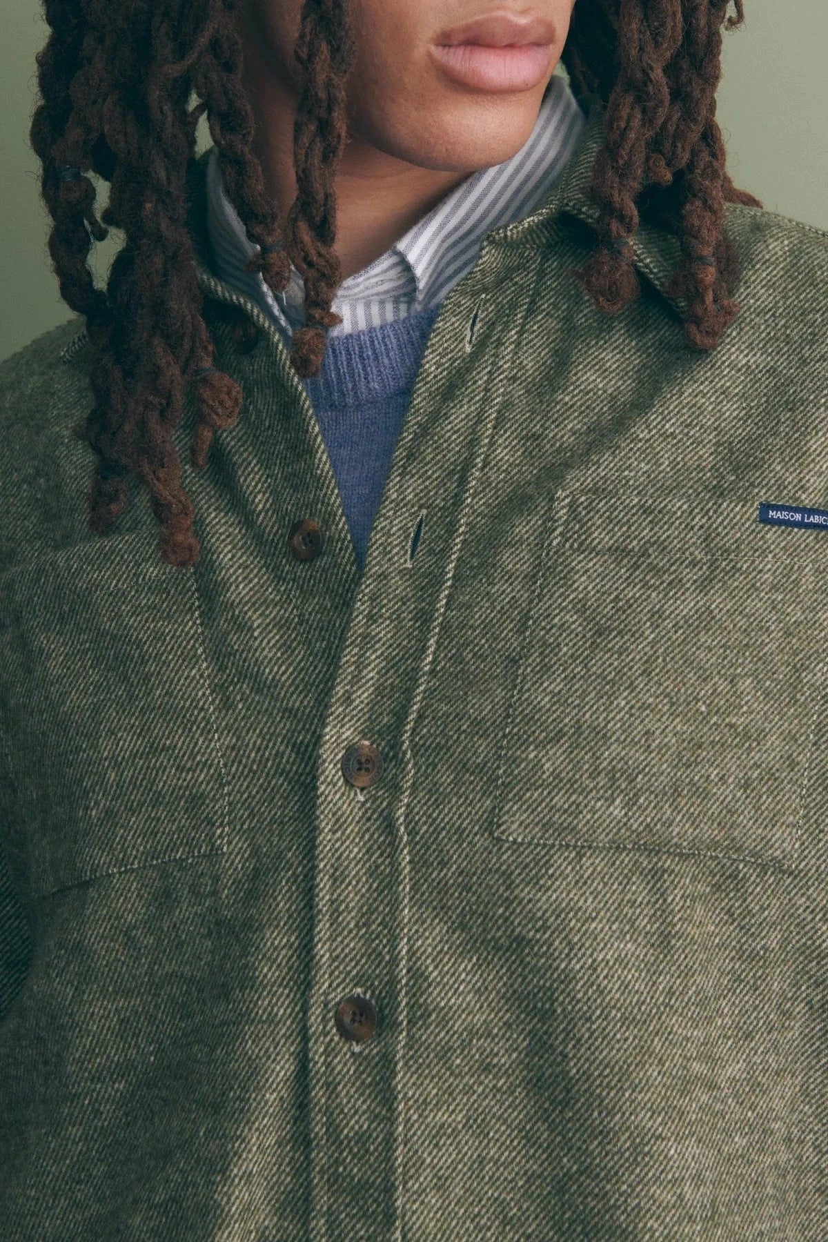 Surchemise Maison Labiche - La Surchemise Monge en flanelle – Image 3