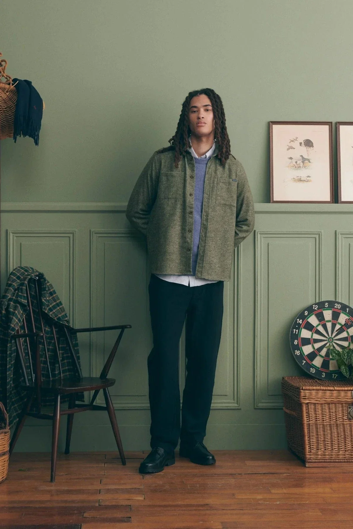 Surchemise Maison Labiche - La Surchemise Monge en flanelle – Image 2