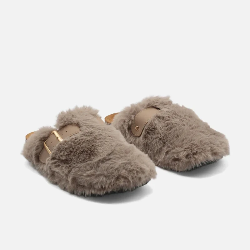 Sabot à fausse fourrure – Image 3